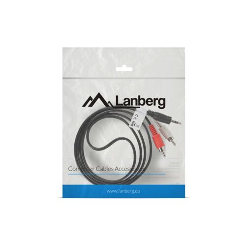 Jack Kábel Lanberg CA-MJRC-10CC-0015-BK 1,5 m Fekete 138857673 - Lanberg
