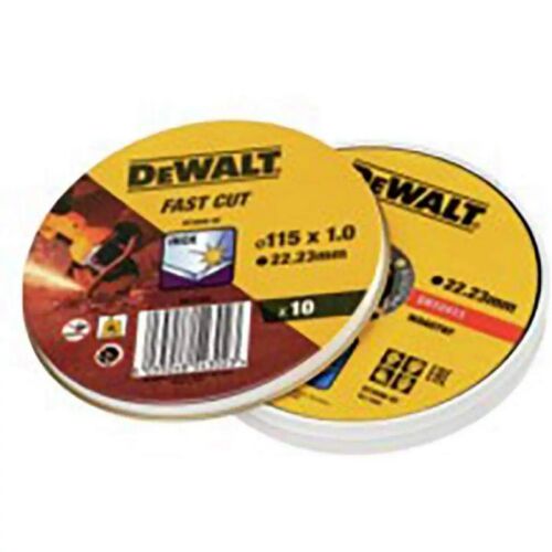 Trennscheibe Dewalt Fast Cut dt3506-qz 10 Stück 115 x 1 x 22,23 mm 131676370