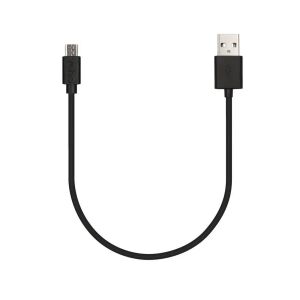 Veho VCL-001-M-20CM kabel USB 0,2 m USB 2.0 USB A Micro-USB B Czarny 131676756 - Kabel USB