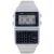 Unisex karóra Casio DATABANK CALCULATOR STEEL - Matt case Szürke 131676801