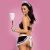 Nő szexi Obsessive Maid E24006 jelmezt visel