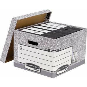 Úložný box Fellowes Sivá (29,4 x 38,7 x 44,5 cm) 131677191 - Triedenie dokumentov