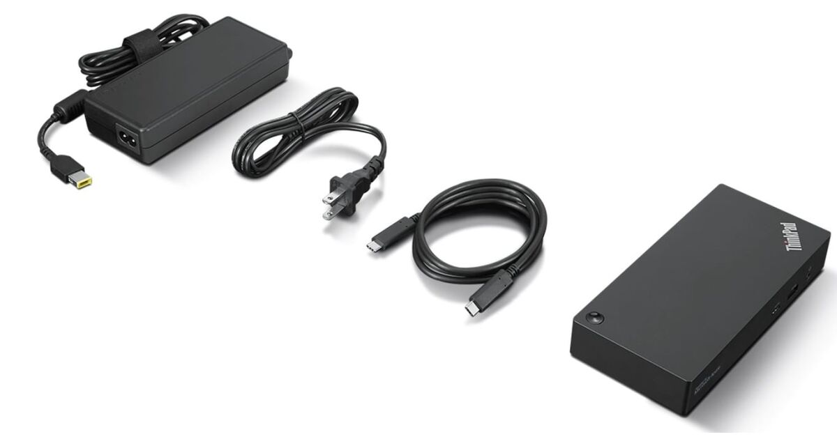 Lenovo 40B20135IT dokkoló állomás és port replikátor Vezetékes USB 3.2 Gen 1 (3.1 Gen 1) Type-A + Type-C Fekete 138956927