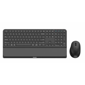 Philips 6000 series SPT6607B/21 Tastatur Maus enthalten RF Wireless + Bluetooth Schwarz 131677246 - Peripheriegeräte