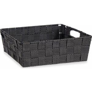 Coș 23 x 8 x 27 cm Negru 3 L 131677673 - Cutii de depozitare și coșuri