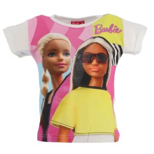 Barbie Icon White gyerek rövid póló, felső 8 év / 128 cm