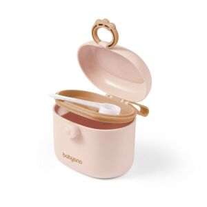 BabyOno tápszertartó doboz hordozható, kanállal bézs 1544/02
