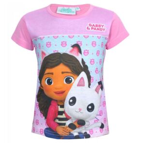 Gabi babaháza Pandy Light Pink gyerek rövid póló, felső 3 év / 98 cm