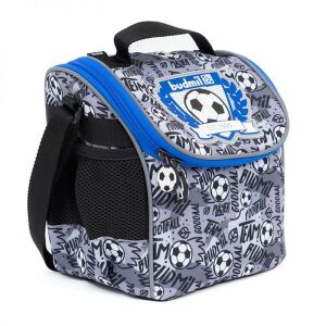 Budmil uzsonnástáska /hűtőtáska thermobéléssel - focis 131684972 - Uzsonnás táska