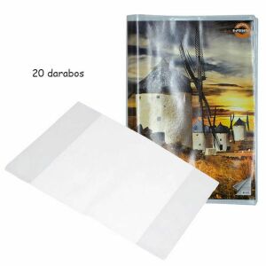 T-Creativ A4 Átlátszó Füzetborító, 20 darabos - T-Creativ