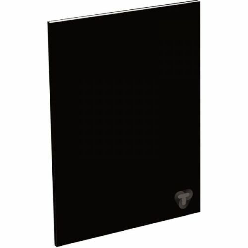 T-Creatív BLACK margós vonalas füzet - A4 40 lapos - fekete