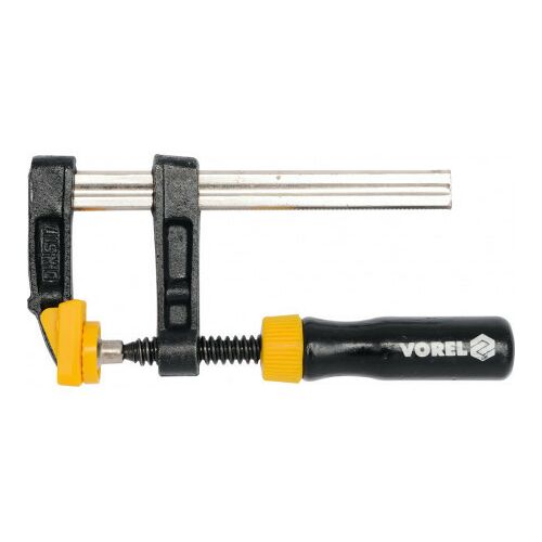 VOREL Gyorscsavarszorító 250 x 50 mm, faipari kéziszerszám