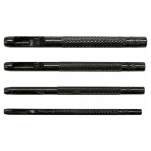 Set 4 bucăți perforatoare piele YATO, dimensiuni 2-5mm - Clesti de perforat