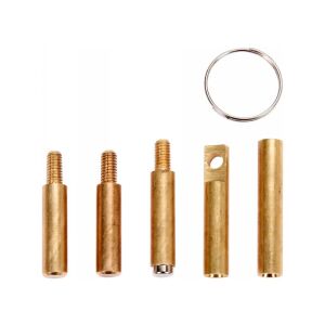 YATO 5-piece cable pulling head set with magnetic brass tips for YT-23200 winch. - Electrical Installation
