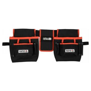 YATO Szög és szerszámtartó övtáska 14 zsebes
