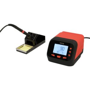 Statie de lipit YATO 75W cu display LCD și suport pentru pistolul de lipit - Mașini de lipit