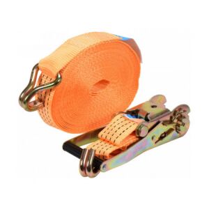 VOREL Racsnis rakományrögzítő heveder 12 m x 50 mm, 4 tonna teherbírás - Vorel