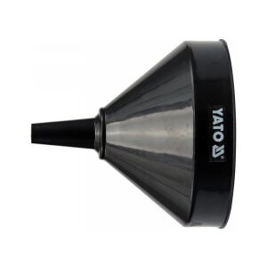 YATO 240mm czarny lejek z tworzywa sztucznego do płynów - Akcesoria do kanistra paliwa