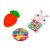 Karotten-Pop It, Tic Tac Toe Hase, Runde Pop It Fidget Toys