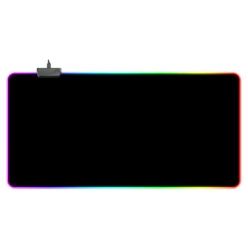 LED Világításos Gamer Egér- és Billentyűzetpad 40x90 cm 145555473 - Egérpad