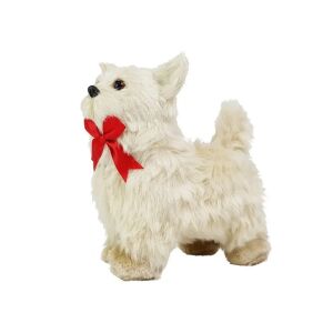 Interaktív Chihuahua játékkutya, mozog és ugat, piros nyakkendővel