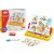 Mágneses Geometriai Kirakó Tábla gyerekeknek 3 éves kortól formákkal, filctollal, radírral és tevékenységi kártyákkal