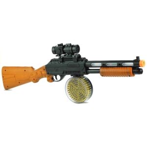 AK 868-1 Világító és Hangos Géppisztoly Játék 60 cm