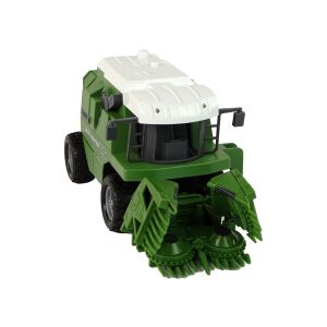 Zdalnie sterowany kombajn T5 Harvester, zielony, widok z przodu - Pojazd zdalnie sterowany