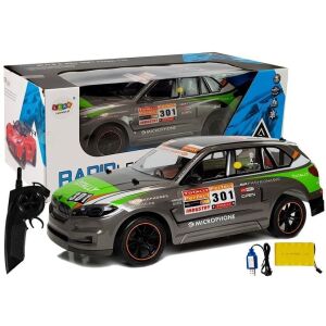Daljinski upravljani RC sportski automobil 1:10 2.4G sivi