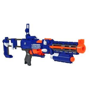 Habszivacs lövedékes Roller Rifle játékpisztoly kiegészítőkkel