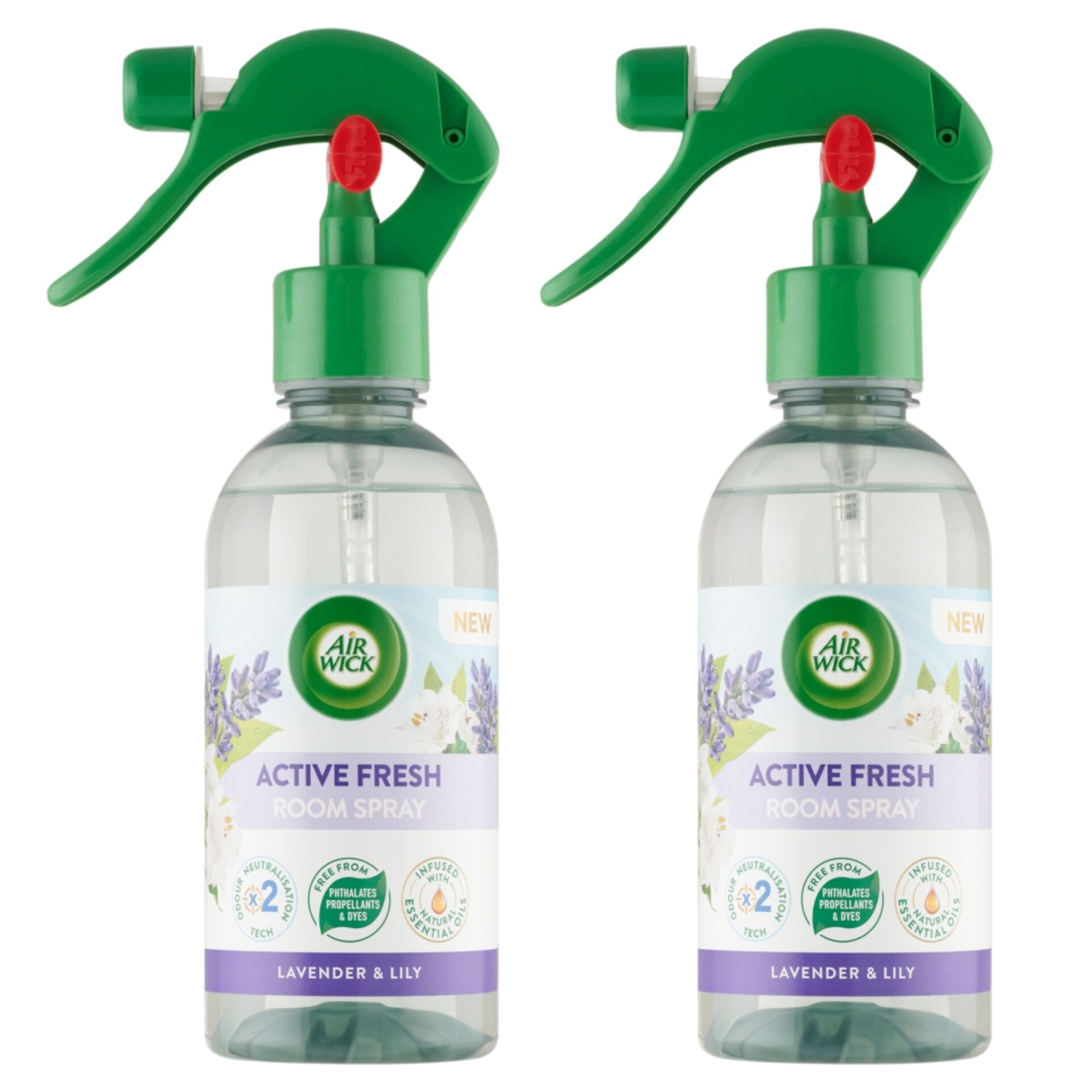E-shop Air Wick Active Fresh Svieža levanduľa a konvalinka Osviežovač vz...