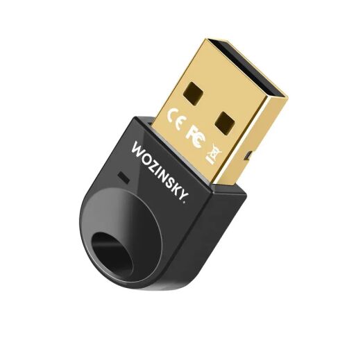 Wozinsky WUSB54YS mini USB-A Bluetooth 5.4 adapter - fekete 132564154