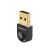 Wozinsky WUSB54YS mini USB-A Bluetooth 5.4 adapter - fekete 132564154