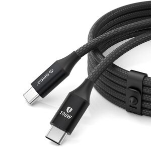 Kabel USB Orico USB-C - USB-C 1 m Wielokolorowy (6942227138552) 138477245 - Kabel USB
