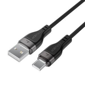 Acefast C11-04 USB-A - Type-C kábel 3A 1.2m - fekete 138477407 - ACEFAST