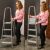Folding steel household ladder, 4 steps, 150 kg, 286 cm working height 131754048