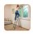 Folding steel household ladder, 4 steps, 150 kg, 286 cm working height 131754048