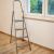 Folding steel household ladder, 4 steps, 150 kg, 286 cm working height 131754048
