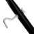 Adjustable metal hammock stand, black, 270 cm, 120 kg load capacity 131754200