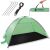 Springos semi-open, waterproof beach tent 210×120×112 cm with UV protection 131755108