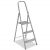 Folding steel household ladder, 3 steps, 150 kg, 123 cm 131755172