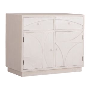 Comoda Santorini, MDF, alba, 107x38x82.5 cm 131756150