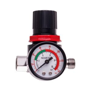 Regulator de presiune pentru pistoale de vopsit Sicopro MF05 1/4 inch cu manometru - Sisteme de vopsit