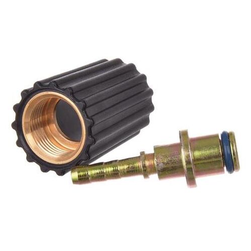 Schlauchverschraubung für Hochdruckschlauch DN6 M22x1,5 mit 15mm Stecker (mit Langmutter und Anschlussstecker) 135939153