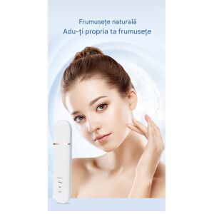 Arvada DermaSonic aparat de curățare facială cu ultrasunete în utilizare pentru frumusețe naturală - Dispozitiv de îngrijire facială