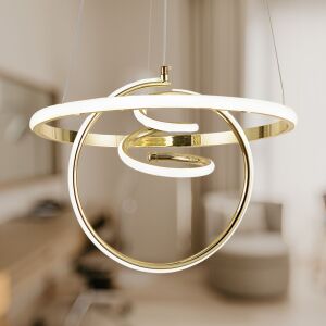 Lampă suspendată LED G066-CP Gold 136089189 - Lămpi și iluminat