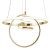 Lampă suspendată LED G066-CP Gold 136089189
