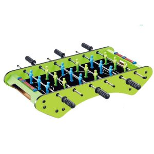 Masa de Fotbal, KipHome, cu Picioare, 6 Manere, Tablou de Scor, 71.3 x 14.6 x 36 cm, din Lemn/Otel/ABS, Verde 140733461 - Mese de fotbal si accesorii