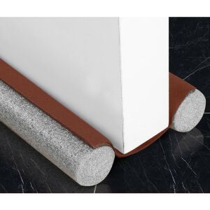 Banda de Izolare a Usii, KipHome, Banda Anti-Curent, Anti-Zgomot, Anti-Praf, Opritor Izolator, 90cm, Maro 140703957 - Bandă de etanșare