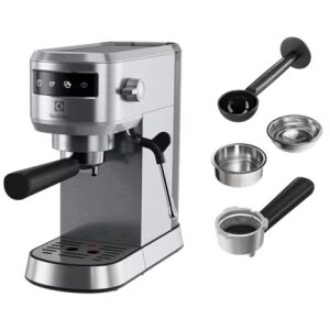 Electrolux E6EC1-6ST Explore 6 Espresso Coffee Machine, 2 cups, Inox